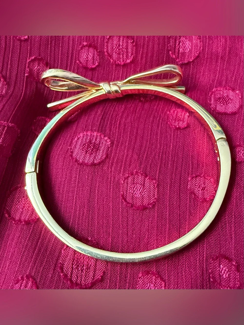 Kate Spade Bow Bangle Bracelet - Picture 6 of 12